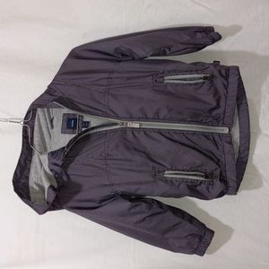 Baby Gap rain jacket with jersey lining, size 5 years blue and gray I'm color